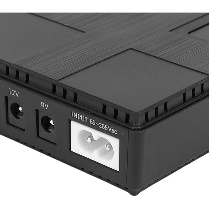 Джерело безперебійного живлення Topiky 10400mAh UPS, міні-UPS 18W з резервним живленням 5V/9V/12V/15V/24V через USB, LAN, PoE для роутерів, модемів (Європейський штекер)