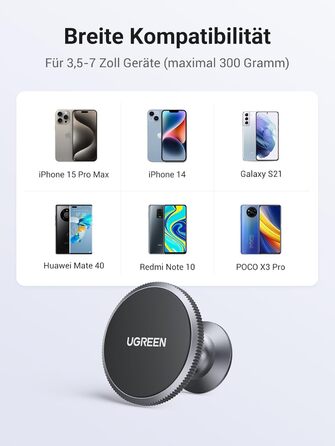 Тримач для мобільних телефонів Автомобільний магнітний тримач для мобільних телефонів Магнітний тримач для мобільних телефонів 360