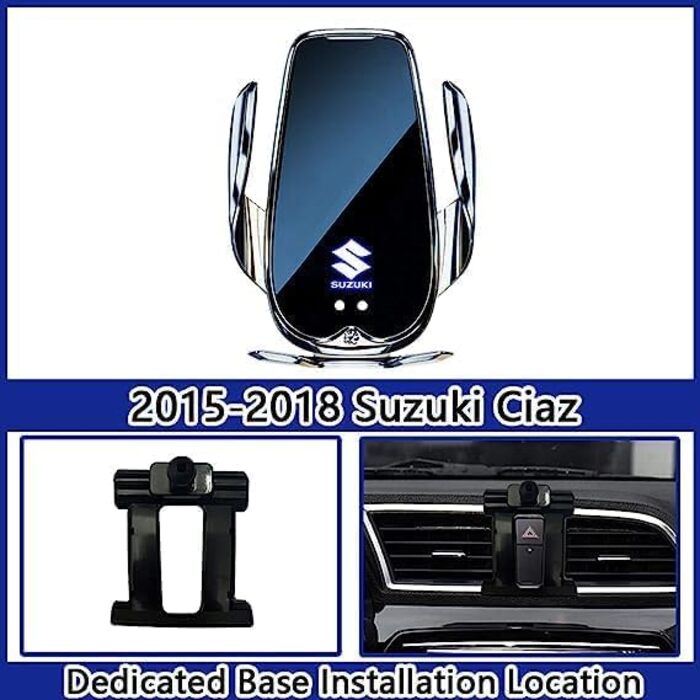 Автомобільний тримач мобільного телефону VALKEM для Suzuki Ciaz 2015-2018, нековзний автомобільний тримач мобільного телефону для