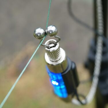 Індикатор клювання та світлодіодний комплект для свінгерів Сині світлодіодні індикатори сигналізації про риболовлю B1137