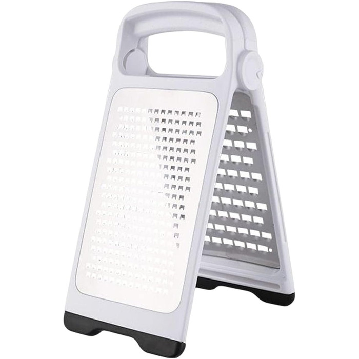 Терка з нержавіючої сталі Duiaynke, легко чиститься, нековзна ручка, конструкція отвору для підвішування, кухонні інструменти, складна двостороння терка