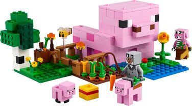 Конструктор LEGO Minecraft 21268, Будинок Поросяти, 238 деталей