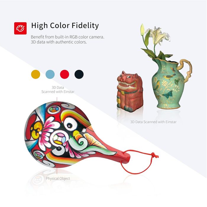 Сяючий 3D 3D сканер Einstar