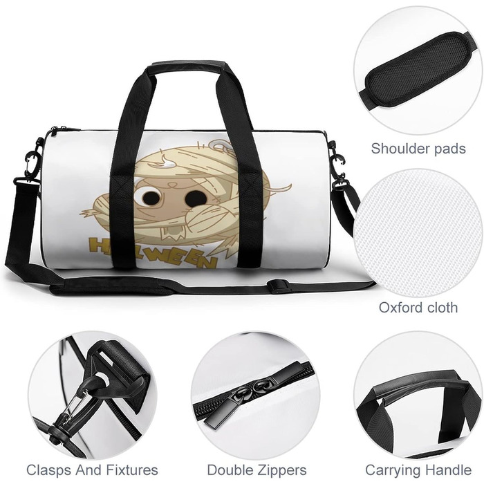 Яскраво-жовта дорожня сумка-мішок з мультяшним малюнком, спортивна сумка для мами та тата, унісекс