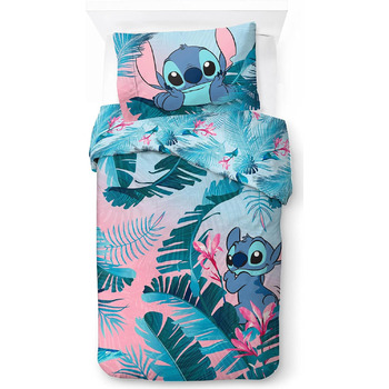 Постільна білизна Jay Franco Disney Lilo and Stitch з квітковим принтом для однієї особи - комплект дитячої постільної білизни, вк
