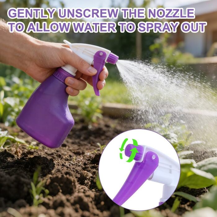 Набір садових інструментів 10 шт., з нержавіючої сталі, міцні та довговічні, з кейсом для зберігання. Ідеально підходить для посадки, обрізки та догляду за садом. Чудовий подарунок для садівника (фіолетовий)