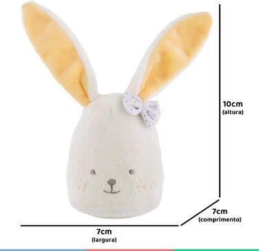 Бежевий, 00009601000000 NIGHT LIGHT BUNNY DOU