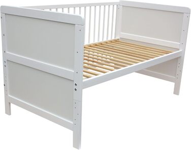 Дитяче ліжко Micoland Junior Bed Side Bed Baby Bed 3-в-1 White