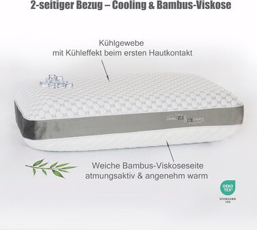 Подушка для шиї з піни з ефектом пам&39яті Ергономічна подушка 55x35x12 см, регульована по висоті Подушка для сну на боці Подушка для сну на животі Подушка для сну на спині