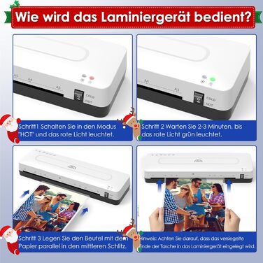 Ламінатор A3 Ламінатор з ламінуючими пакетами A3 A4 A5 A6 Ламінатор 5 в 1 Холодний та гарячий ламінатори для офісу, школи Ламінатор з ламінуючими пакетами