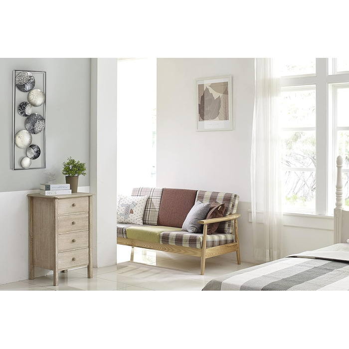 Фотошпалери для стін Kobolo настінні металеві картини - ШМАТКИ - метал - білий сірий сріблястий - 389