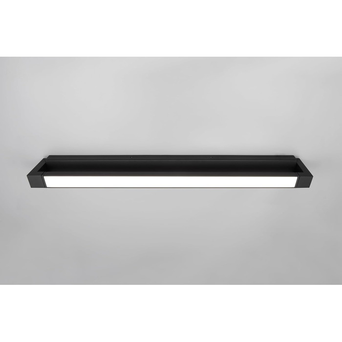 Стільний настінний LED-світильник для ванної кімнати Trio Leuchten Fabrizio 284779132, чорний матовий алюміній, 15.5 Вт, регульована колірна температура та диммер, ширина 80 см
