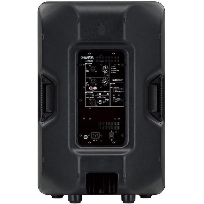 Активна колонка з кришталево чистим звуком і потужними басами - Легко транспортується - 15 НЧ-динамік чорного кольору DBR15 (15'')