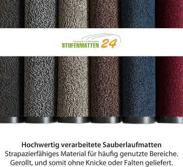 Килимок для захисту від пилу Kettelservice-Metzker Килимок для прибирання Різне Кольори та розміри сіро-чорний строкатий 120 х 180