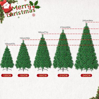 Штучна ялинка 120 см зелена VA-Cerulean