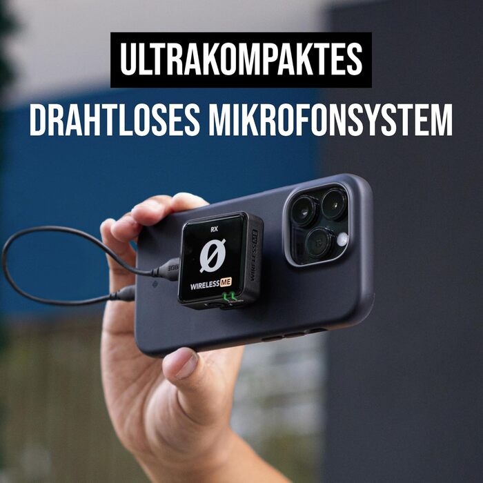 �DE Wireless ME Dual Set компактна бездротова мікрофонна система з технологією GainAssist, вбудованими мікрофонами та радіусом дії