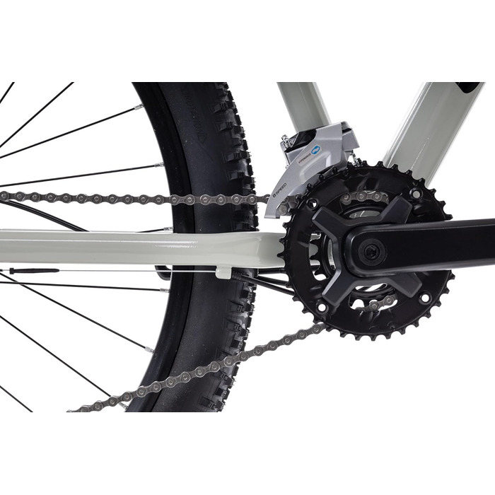 Гірський велосипед Axess Brash MTB Hardtail 16-швидкісна передача Гідравлічні дискові гальма, сірий, 21 дюйм