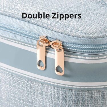 Водонепроникний органайзер для дорожньої косметики з великим простором для жінок, синій, один розмір