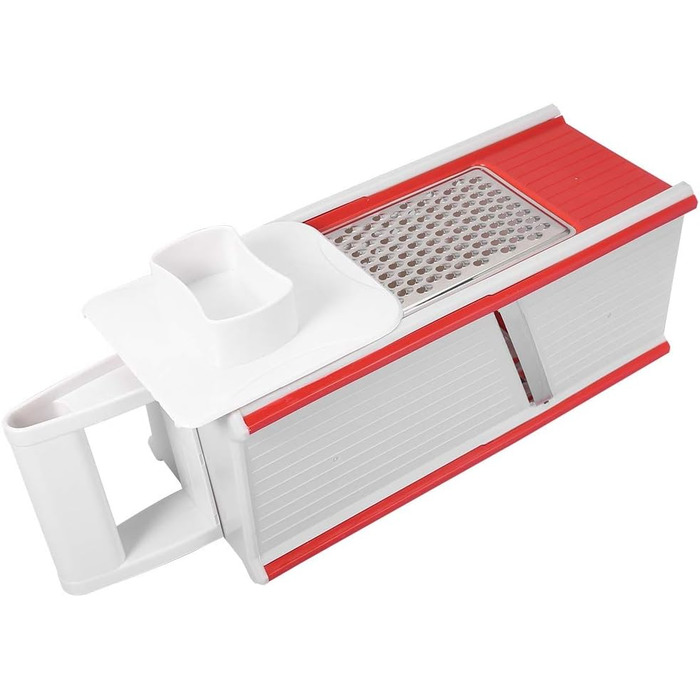 Кухонна терка HOLABONITA, Терка для кухонної коробки Терка для овочів Багатофункціональна терка ABS Лезо з нержавіючої сталі для побутових кухонь Кухонна терка Подрібнювачі