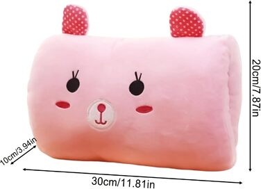 Плюшева подушка для рук Зігрівач для сну Weak Hero, подушка для рук 1 класу Suho неелектрична, подушка для рук 11,8 дюймів, для дітей, для класу, подорожей, дрімоти, зими, школи, дому, холодної погоди