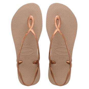 Босоніжки унісекс Havaianas Kinder Luna Slingback 39/40 EU Rose Gold