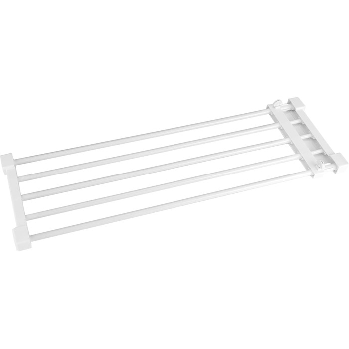 Телескопічна полиця-роздільник для гардеробу, легко встановлюється, полиця без цвяхів для організації шаф