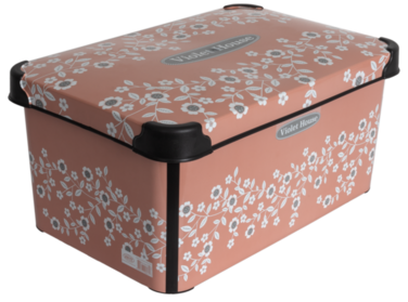 Контейнер Violet House 0647 DECOR POWDER FLOWERS 10 л (6821267)
