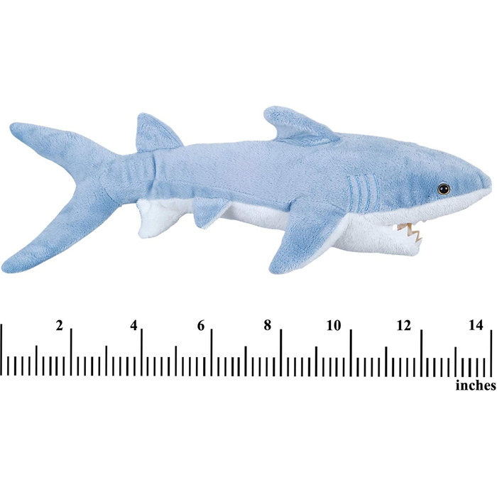 Плюшевий набір акул Bedwina, мако та акула-молот, 35х33 см