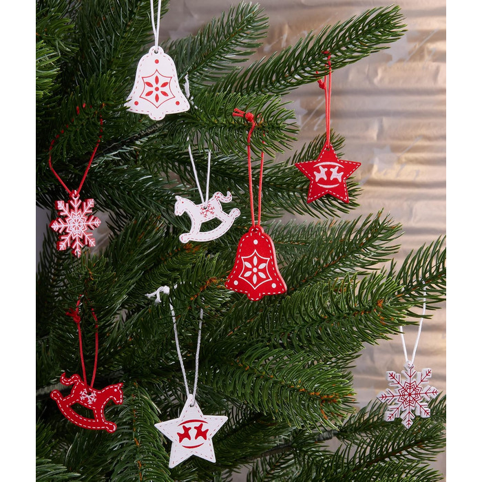 Набір різдвяних прикрас 48 предметів BRUBAKER