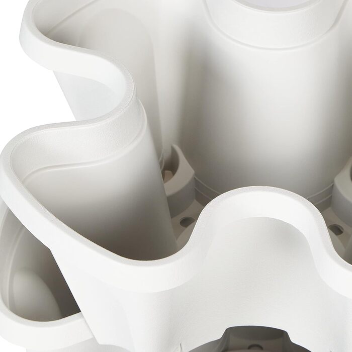 Містер Стекі, 5-ярусний штабелюваний горщик для полуниці, трав, квітів та овочів, вертикальний сад для використання в приміщенні та на вулиці. Камінь