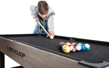 Більярдний стіл Dunlop з повним набором аксесуарів – розвага для всієї родини!