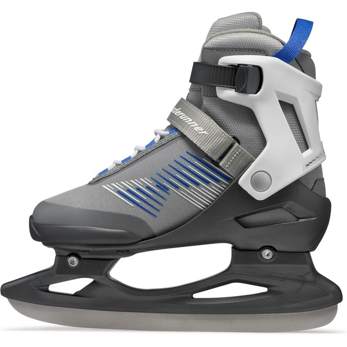 Жіночі ковзани для катання BLADERUNNER BY ROLLERBLADE Igniter Ice W Allround, сріблясто-блакитні, розмір 41 (UK 7.5 / US 9.5)