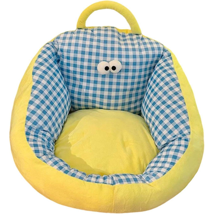 Дитячий диван зі спинкою, зручний диван, крісло татамі для вітальні, дитячої кімнати, кабінету, синій, L Синій Великий