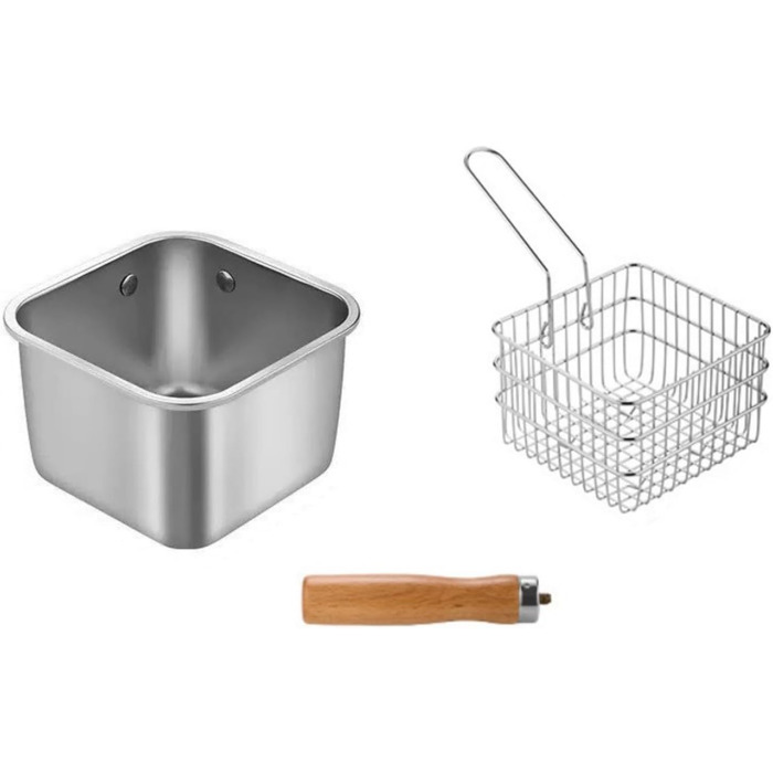 Набір посуду з нержавіючої сталі для кемпінгу, багатофункціональний, для смаження, приготування їжі на свіжому повітрі та портативного спорядження для кемпінгу, походів, нержавіюча кемпінгова плита