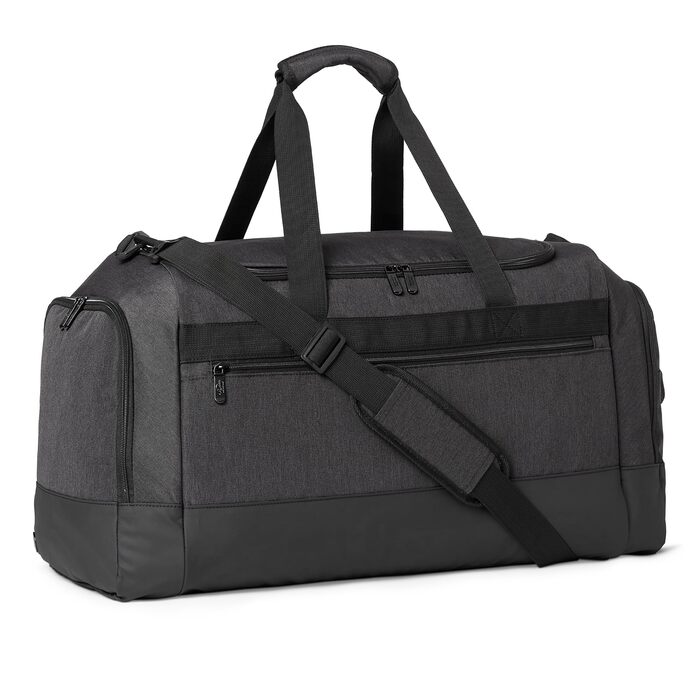 Ручна сумка Storeo Essentials, легка, з відділенням для мокрих речей та взуття, 63,5 см, чорна