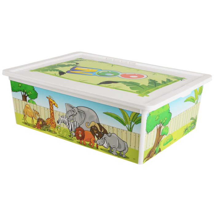 Контейнер Qutu Trend Box ZOO, 25 л (6998331)