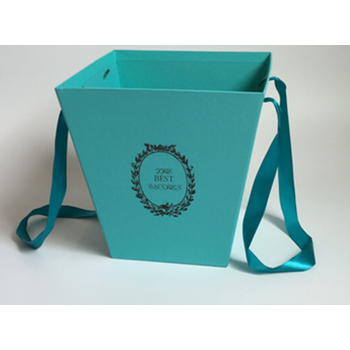 Подарункова коробка UFO W9223 TURQUOISE BOX Flowers (6885161)