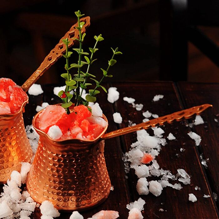 Турецька кавоварка 320 мл Coffee Turk Турецька мідна кавоварка для турецької кав'ярні Cezve, 4 шт., Coffee Turk