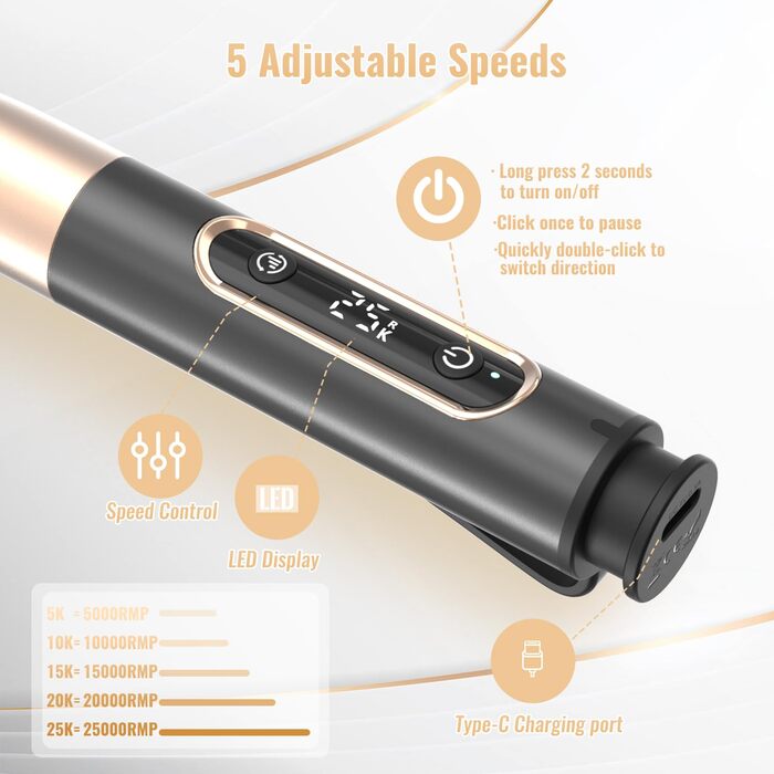 Набір для манікюру Denabuty (12-в-1)