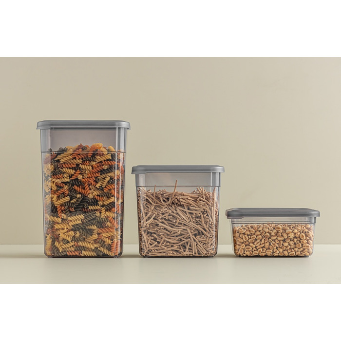 Контейнер 1,1 л Soft Box Grey Idea Home