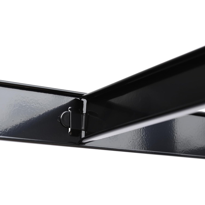 Стелаж SCHULTE Shelf World для важких умов експлуатації з 4 полицями з МДФ, 200x200x60 см (ВxШxГ), вантажопідйомність 200 кг на полицю, чорний