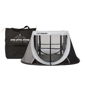 Миттєве дитяче ліжечко для подорожей - 2 секунди збирання - Надзвичайно легке та компактне - 2 рівні для немовлят та малюків - Вис