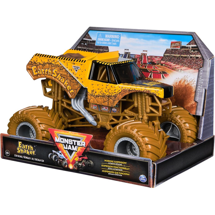 Іграшкова вантажівка Monster Jam Truck 1t24DieCastEarthShaker M23