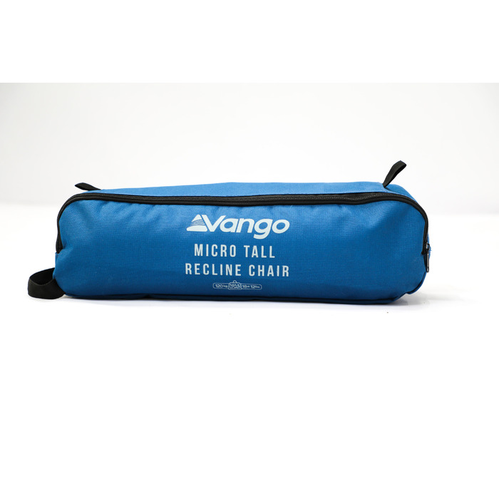 Стілець кемпінговий Vango Micro Tall Recline Chair Mykonos Blue (CHUMICRO0000001)