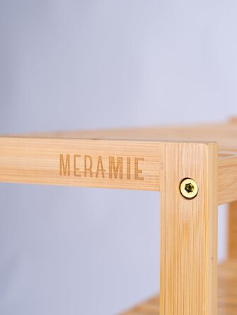 Бамбукова полиця для взуття, штабелювана полиця для ванної кімнати та кухні, натуральне покриття, 3-рівнева полиця з системою вставок, компактна, розміри Ш/Г 75x26x62 см