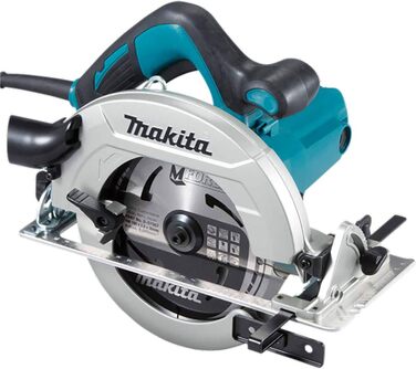 Циркулярна пила Makita HS7611J, 1600 Вт, 240 В, синя, 190 мм одинарна