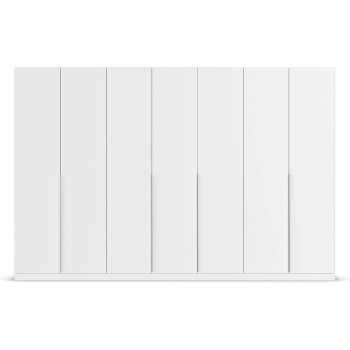 Меблі Rauch Alabama, шафа для спальні, дитячої кімнати, вітальні, гардеробної, передпокою, 7-дверна, з основними аксесуарами, колір білий, ширина 315 см