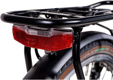 Жіночий міський велосипед Airtracks 28 дюймів Citybike LS CI.2820W Shimano Nexus 7-швидкісна втулка з динамо - матово-чорний. Розміри рами 45 см 50 см - Модель 2026 50 см (для зросту 165-180 см)