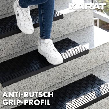 Гумові сходинки 5 шт 25 x 65 см KARAT