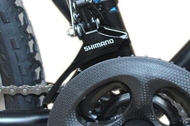 Гірський велосипед Talson 24 дюйми з передньою підвіскою та ліхтарями, 21-швидкісна Shimano Faster BBO